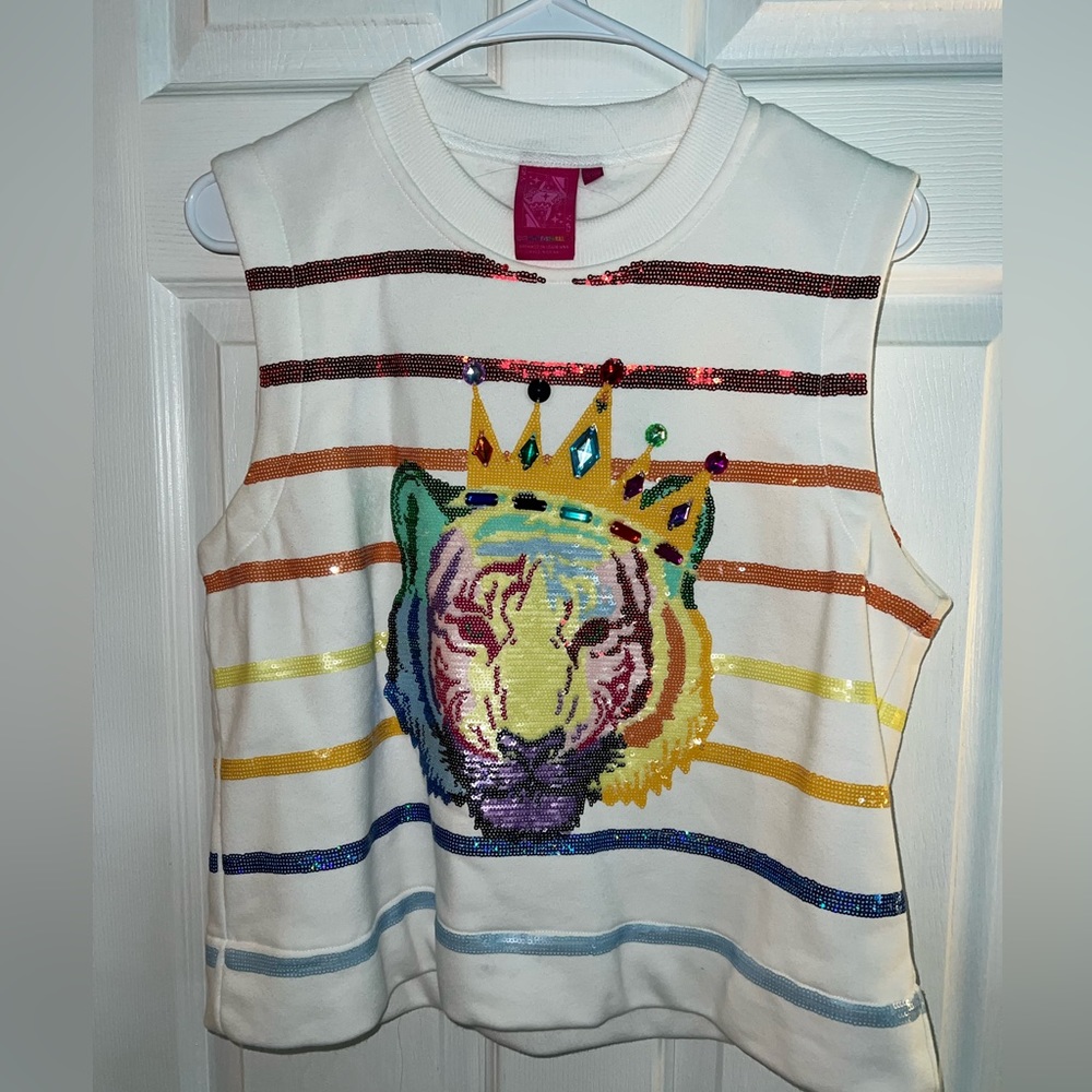 Queen of Sparkles tank